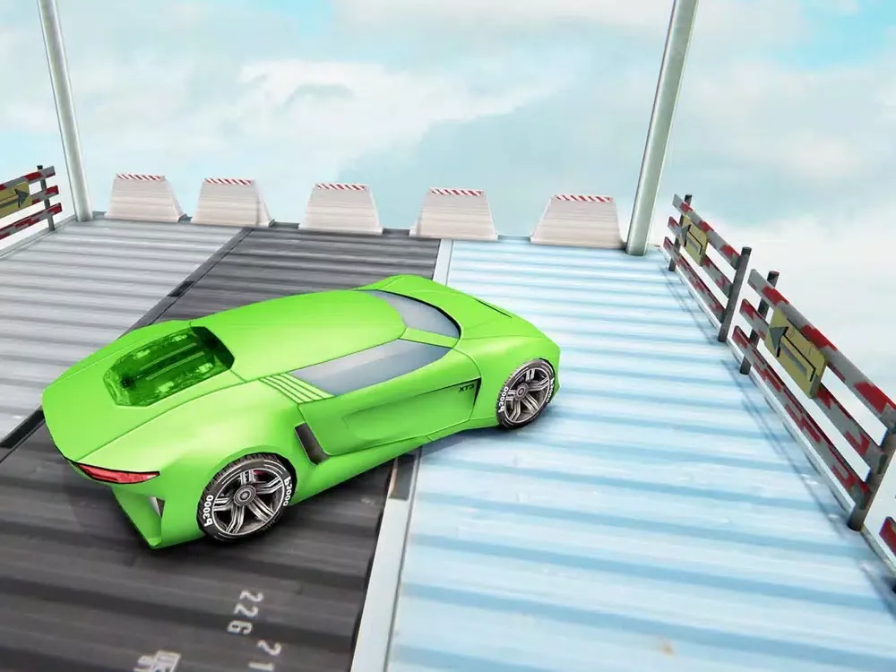 Screenshot di Extreme Tracks Car Racing iPad 